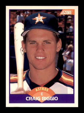 1989 Score Craig Biggio 