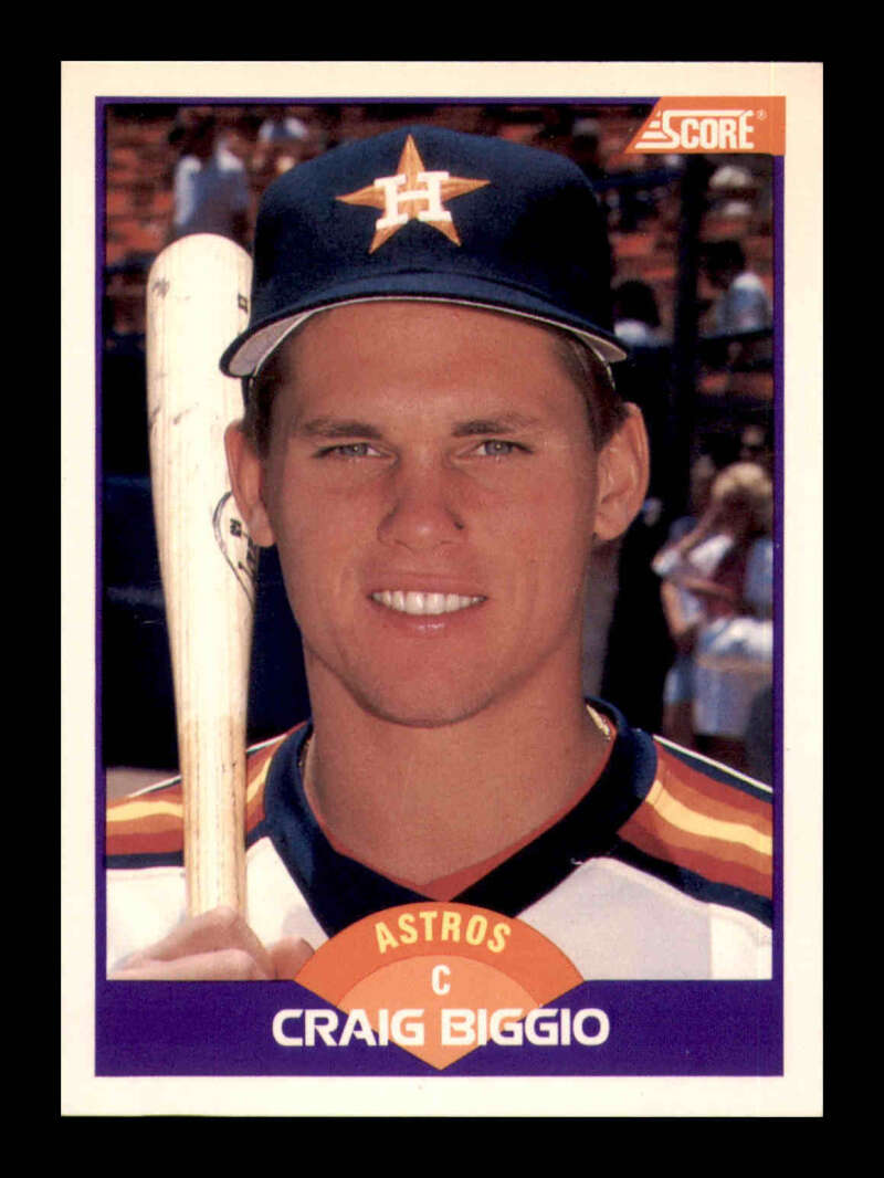 Load image into Gallery viewer, 1989 Score Craig Biggio #237 Houston Astros  Image 1
