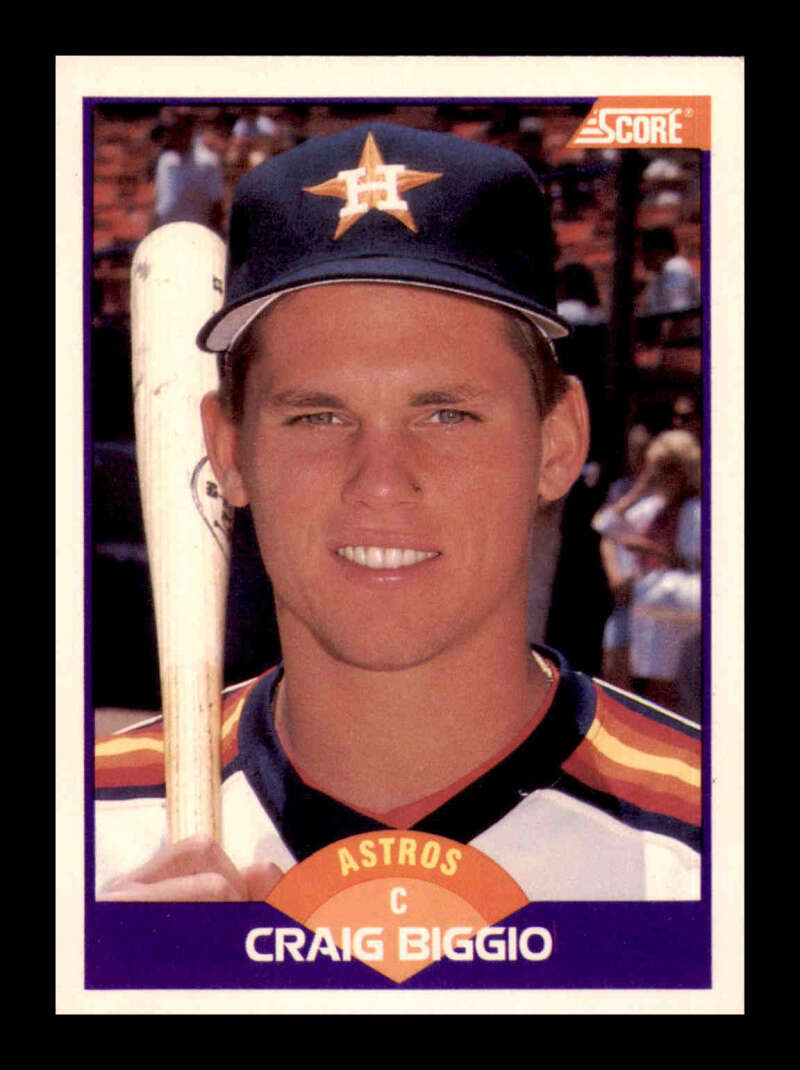 Load image into Gallery viewer, 1989 Score Craig Biggio #237 Houston Astros  Image 1
