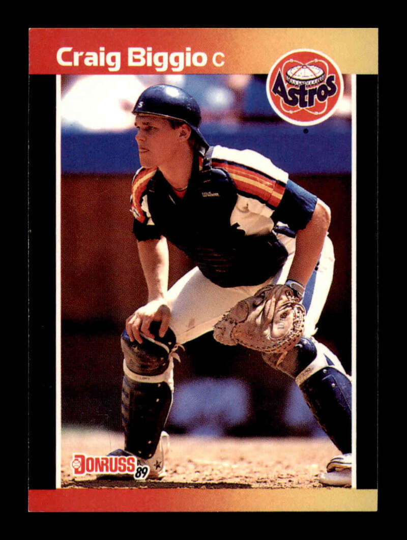 Load image into Gallery viewer, 1989 Donruss Craig Biggio #561 Rookie Card RC Houston Astros  Image 1
