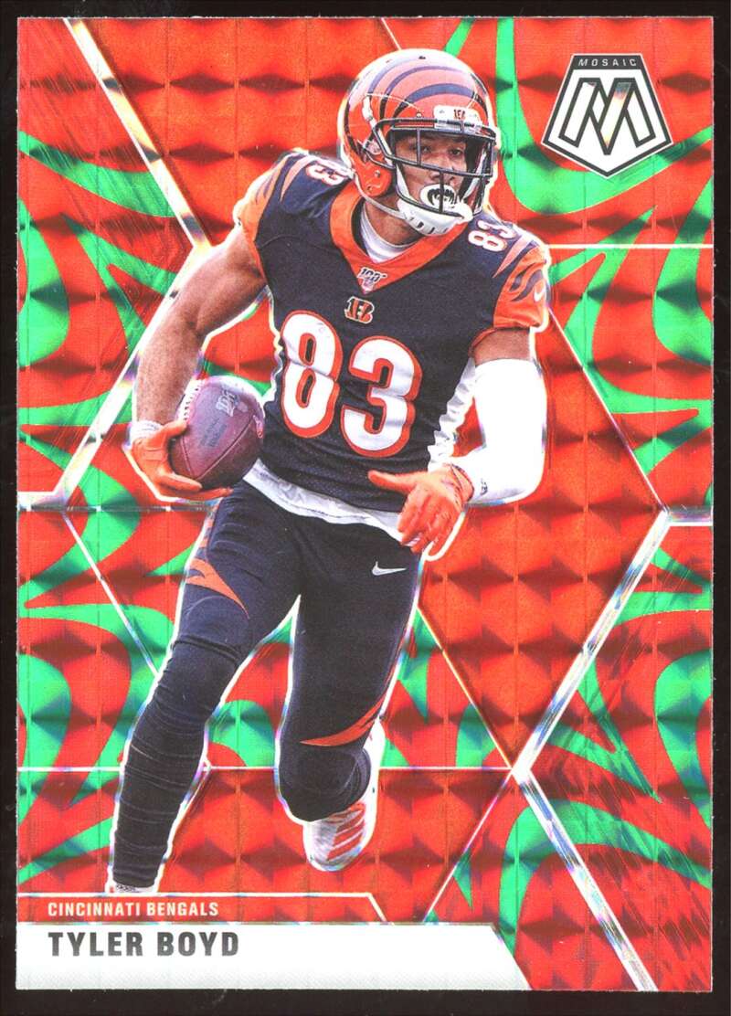 Load image into Gallery viewer, 2020 Panini Mosaic Reactive Green Prizm Tyler Boyd #48 Image 1
