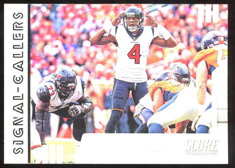 Load image into Gallery viewer, 2019 Score Signal-Callers Deshaun Watson #SC-16 Image 1
