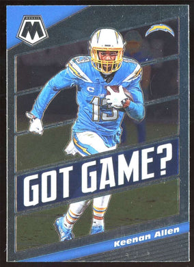 2020 Panini Mosaic Got Game? Keenan Allen 