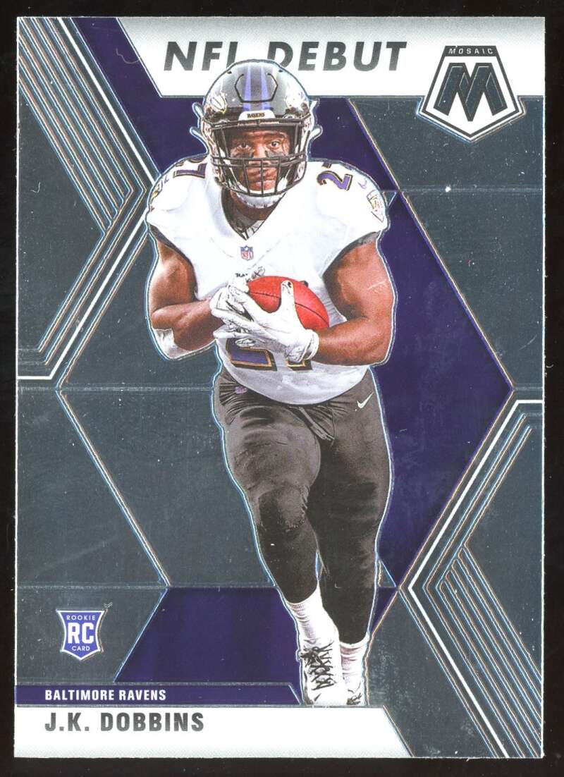 Load image into Gallery viewer, 2020 Panini Mosaic J.K. Dobbins #275 Rookie RC Image 1
