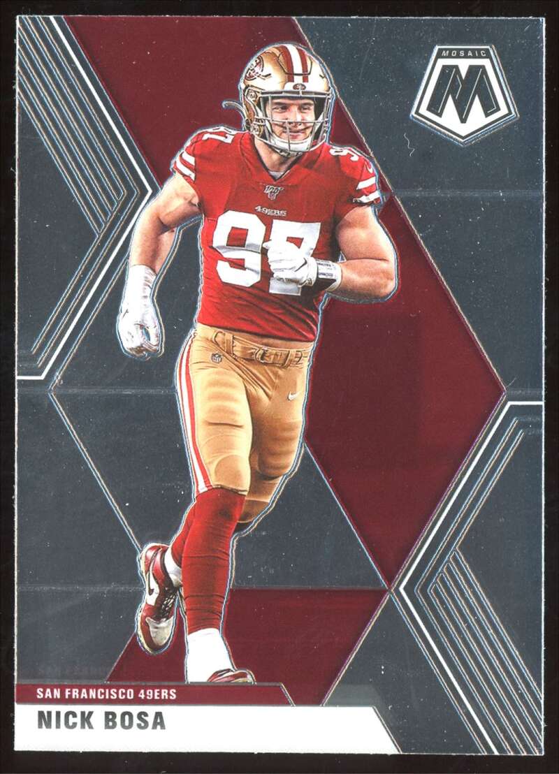 Load image into Gallery viewer, 2020 Panini Mosaic Nick Bosa #180 Image 1
