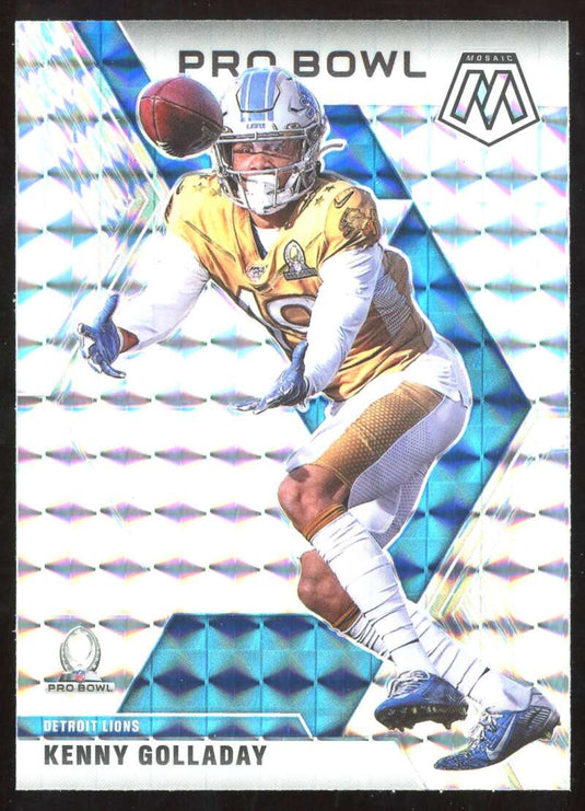 2020 Panini Mosaic Silver Mosaic Prizm Kenny Golladay 