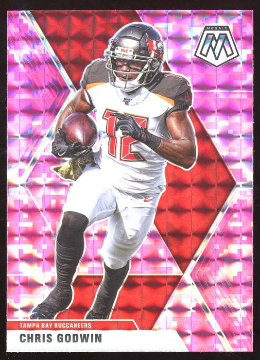 2020 Panini Mosaic Pink Camo Prizm Chris Godwin