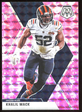 2020 Panini Mosaic Pink Camo Prizm Khalil Mack 