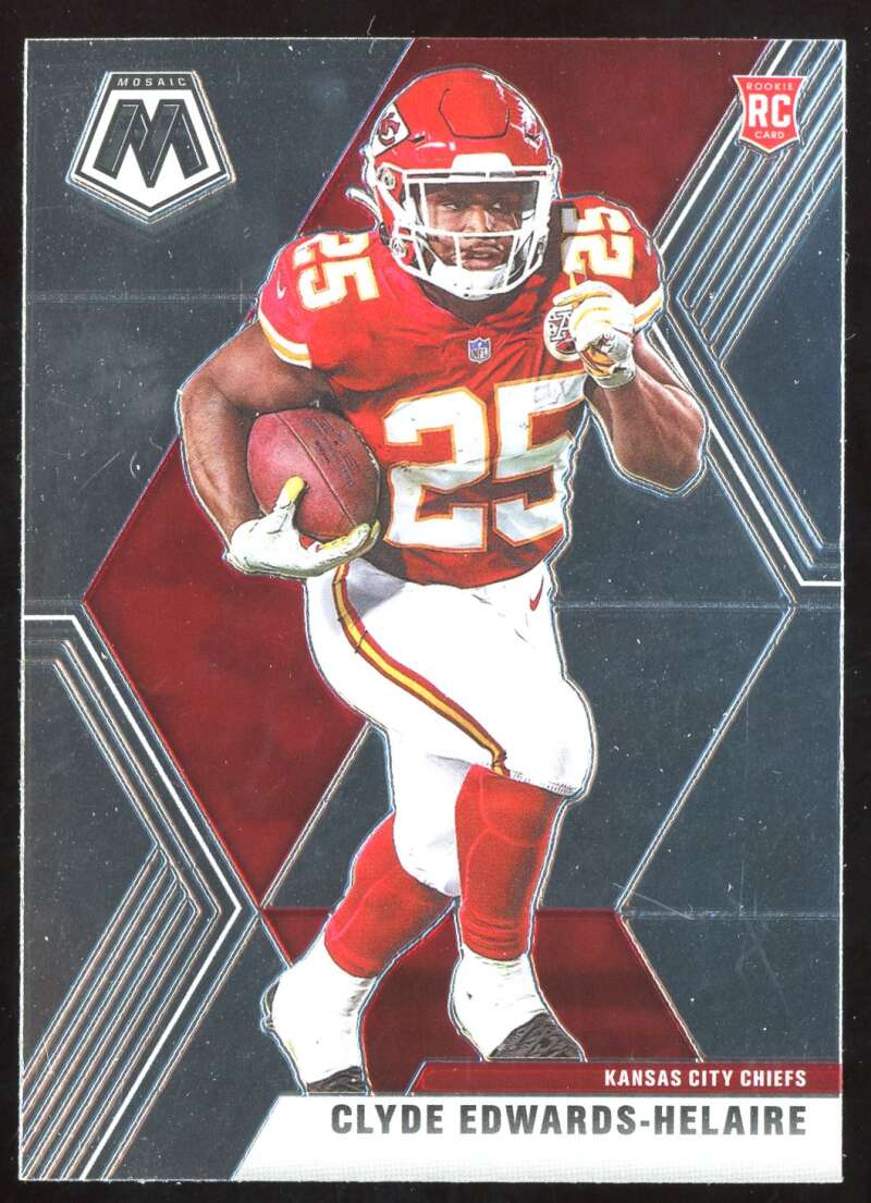 Load image into Gallery viewer, 2020 Panini Mosaic Clyde Edwards-Helaire #212 Rookie RC Image 1
