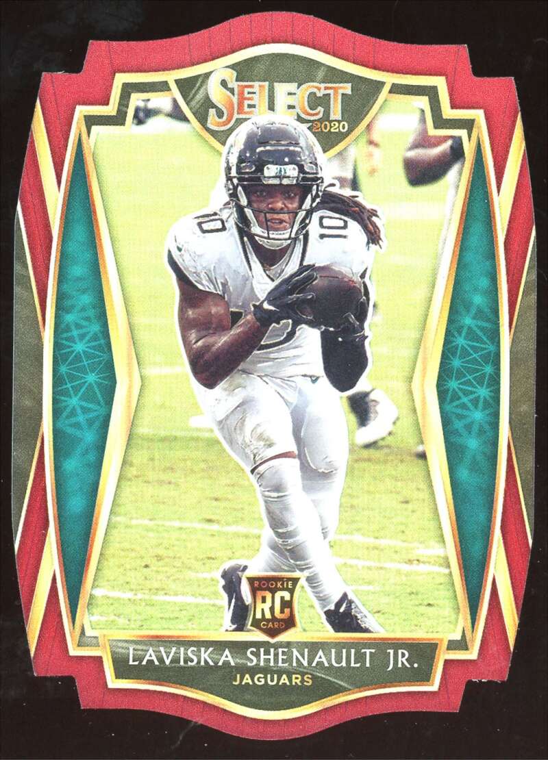 Load image into Gallery viewer, 2020 Panini Select Red Prizm Die Cut Laviska Shenault Jr. #159 Rookie RC Image 1
