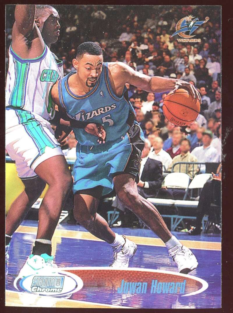 Load image into Gallery viewer, 1998-99 Topps Stadium Club Chrome Refractor Juwan Howard #SCC13 Short Print SP W Image 1
