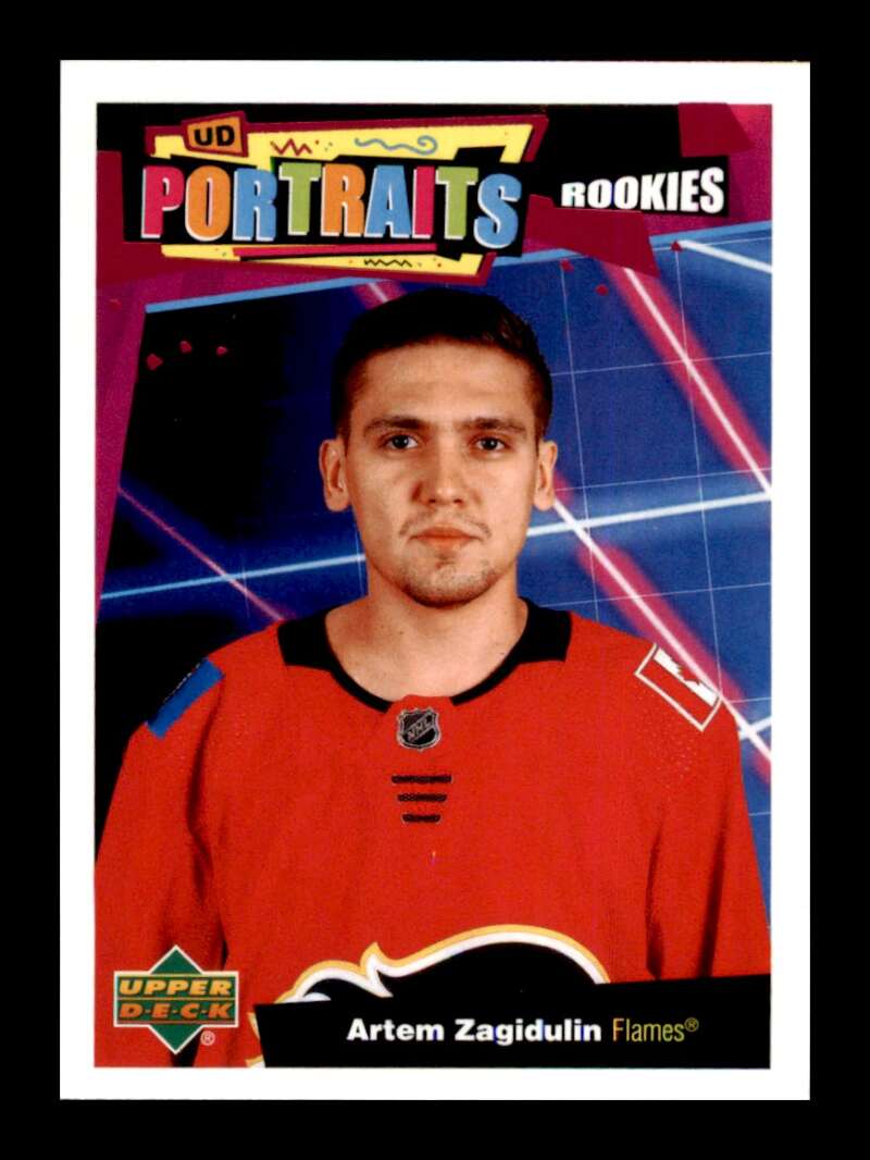 Load image into Gallery viewer, 2020-21 Upper Deck UD Portraits Artem Zagidulin #P-88 Rookie RC Image 1
