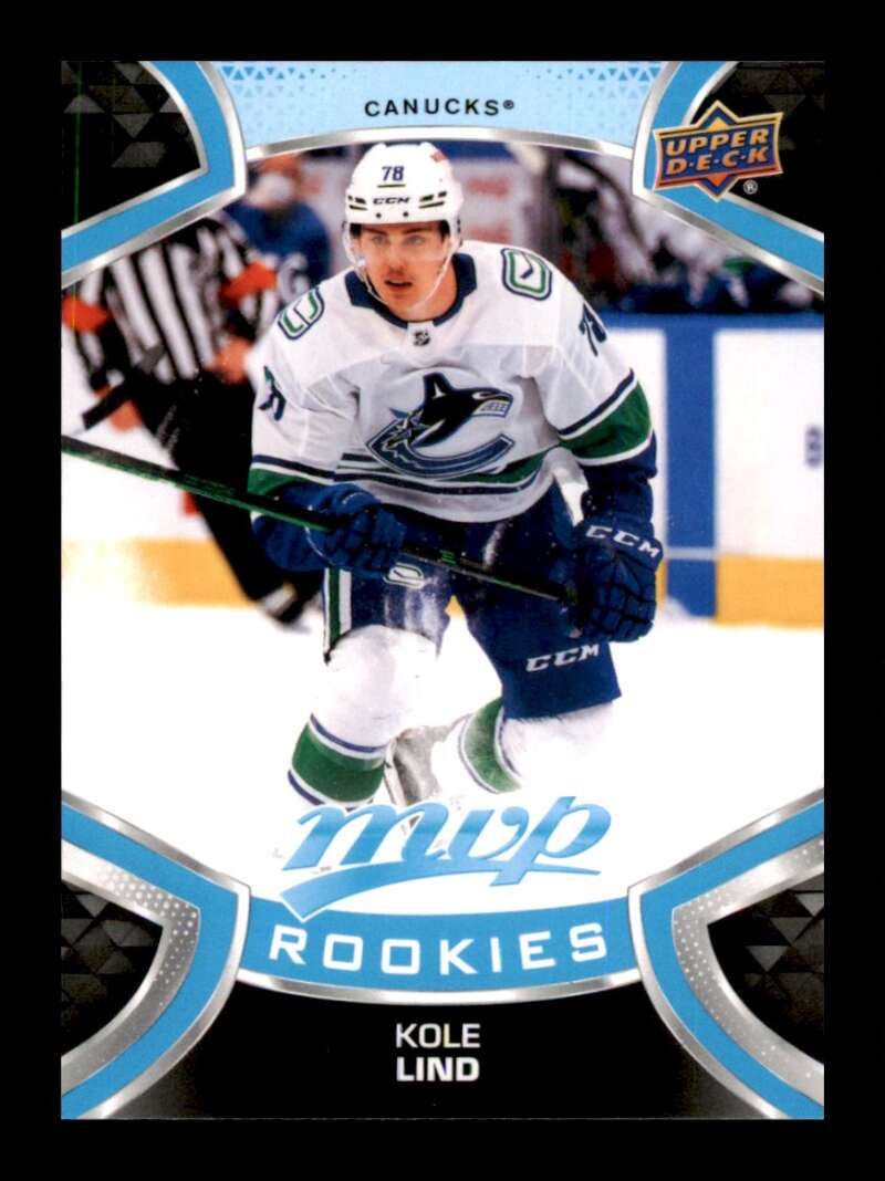 Load image into Gallery viewer, 2021-22 Upper Deck MVP Kole Lind #226 Rookie RC Image 1
