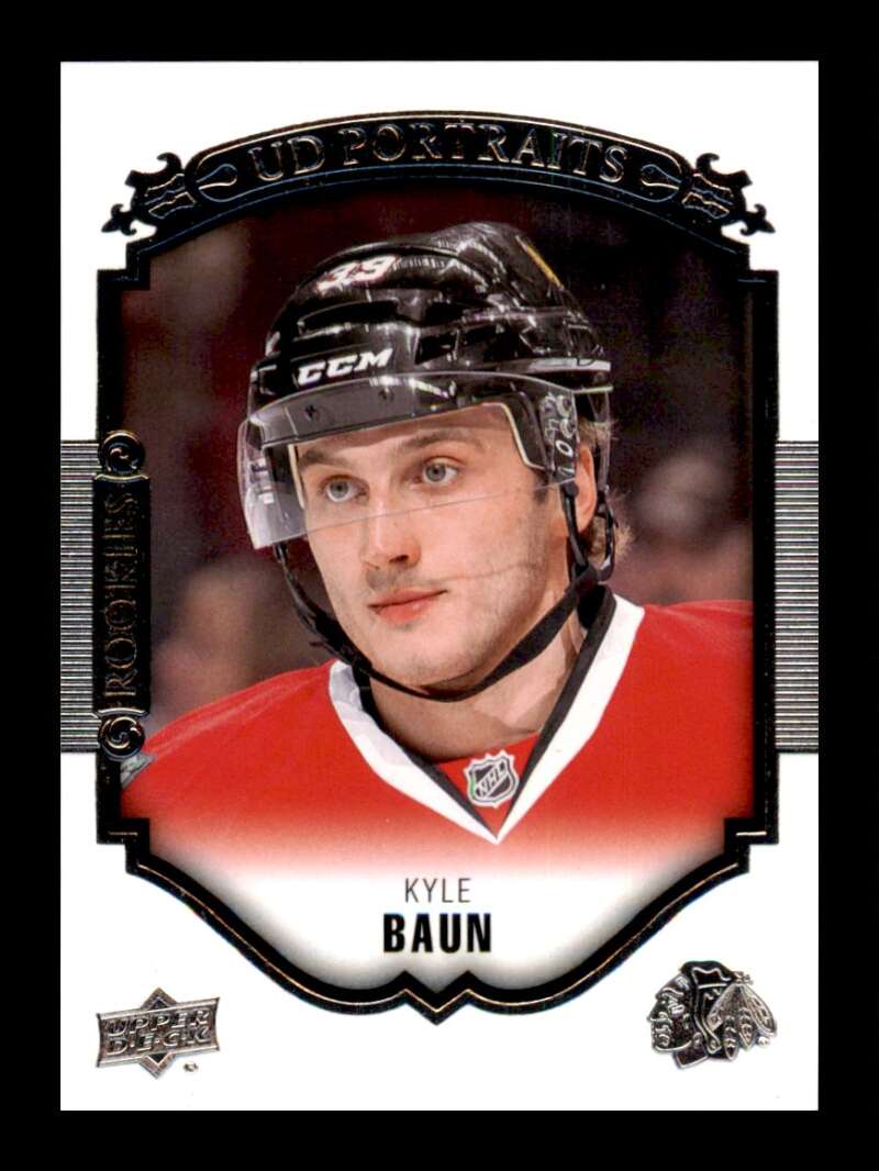 Load image into Gallery viewer, 2015-16 Upper Deck Portraits Kyle Baun #P-92 Rookie RC Image 1
