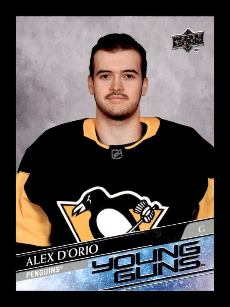 Load image into Gallery viewer, 2020-21 Upper Deck Extended Series Young Guns Alex D&#39;Orio #719 Rookie RC Image 1
