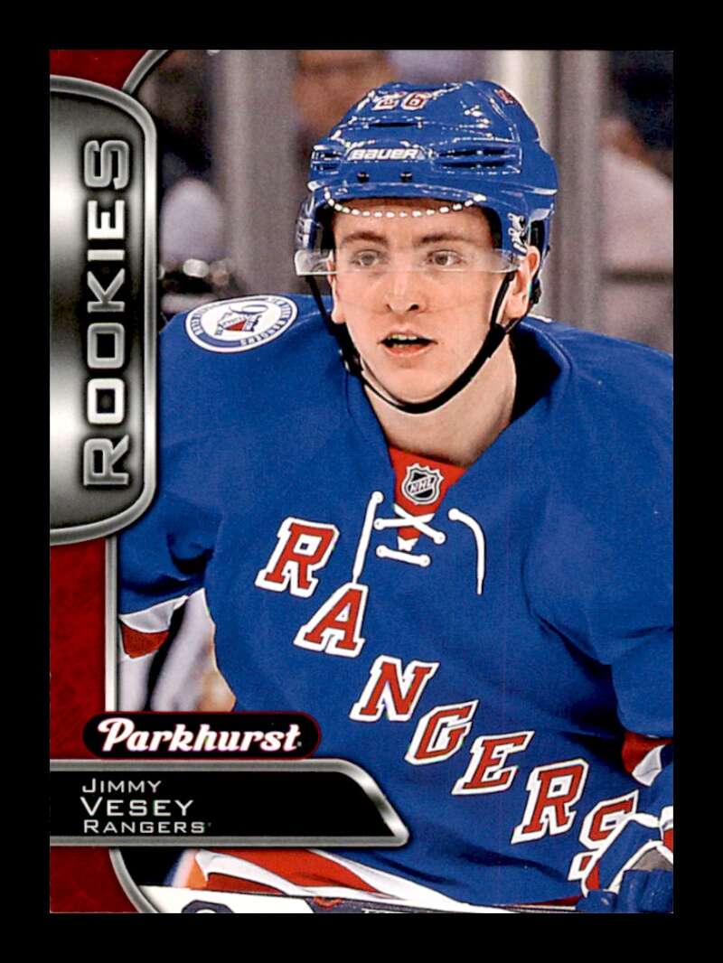 Load image into Gallery viewer, 2016-17 Parkhurst Red Jimmy Vesey #381 Rookie RC Image 1
