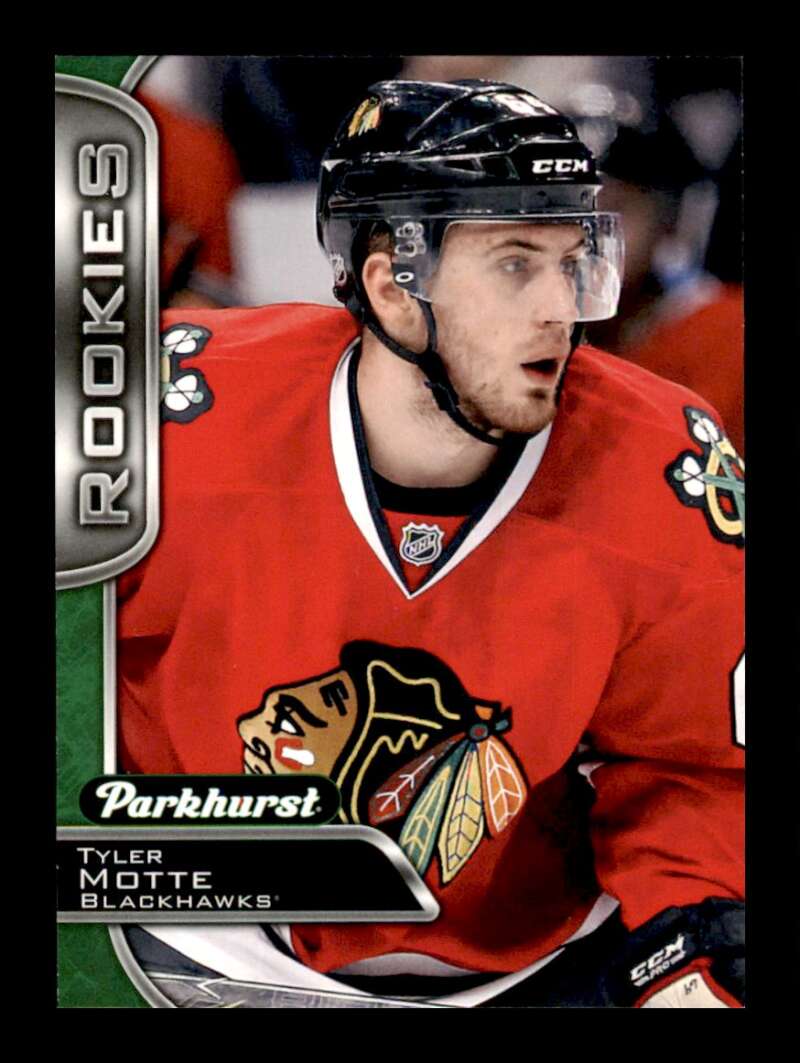 Load image into Gallery viewer, 2016-17 Parkhurst Rookies Tyler Motte #371 Rookie RC Image 1
