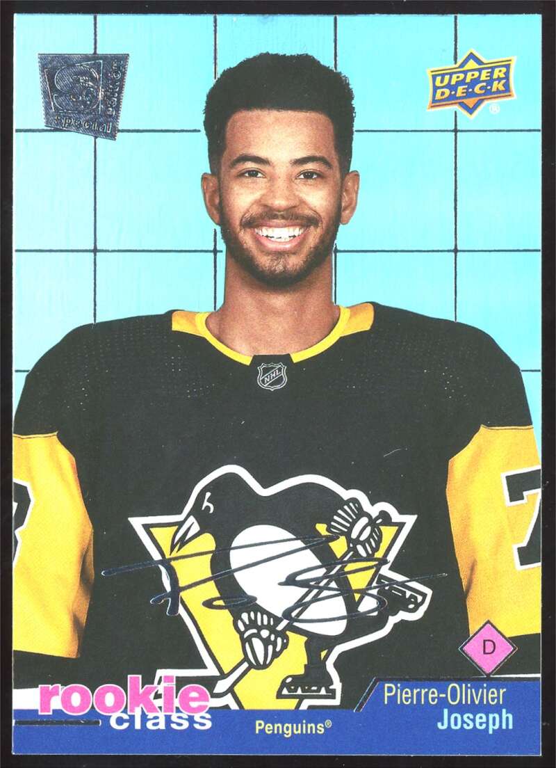 Load image into Gallery viewer, 2020-21 Upper Deck Rookie Class SE Pierre-Olivier Joseph #RC-42 Rookie RC Image 1
