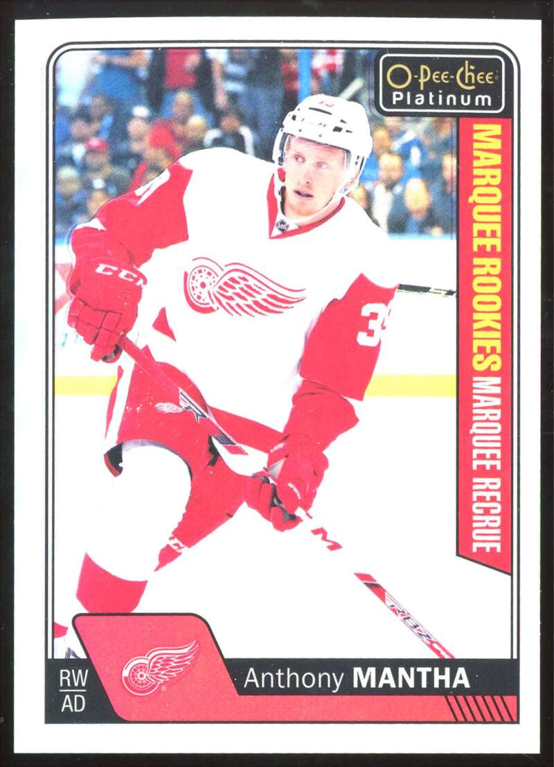 Load image into Gallery viewer, 2016-17 O-Pee-Chee Platinum Marquee Rookies Rainbow Anthony Mantha #185 Rookie  Image 1
