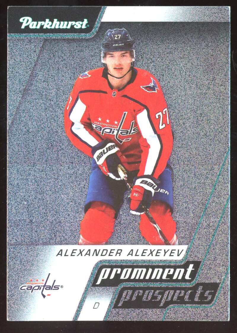 Load image into Gallery viewer, 2020-21 Parkhurst Prominent Prospects Alexander Alexeyev #PP18 Rookie RC Image 1
