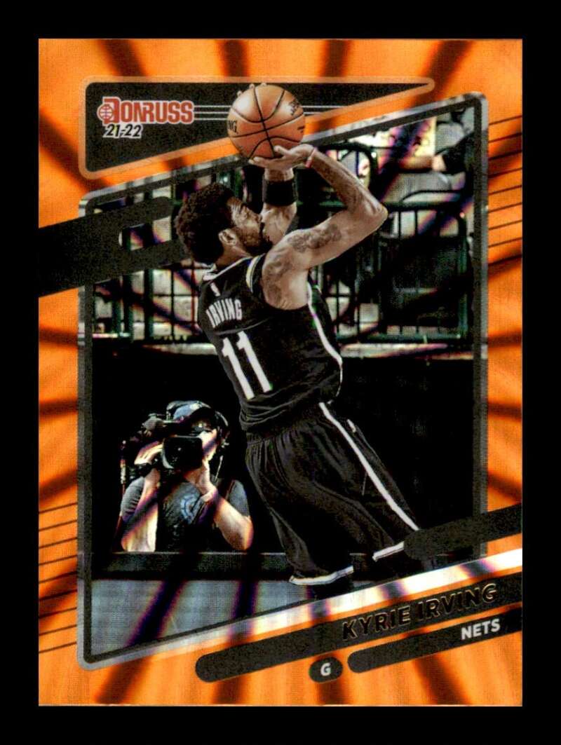 Load image into Gallery viewer, 2021-22 Donruss Orange Laser Kyrie Irving #179 Parallel SP Image 1
