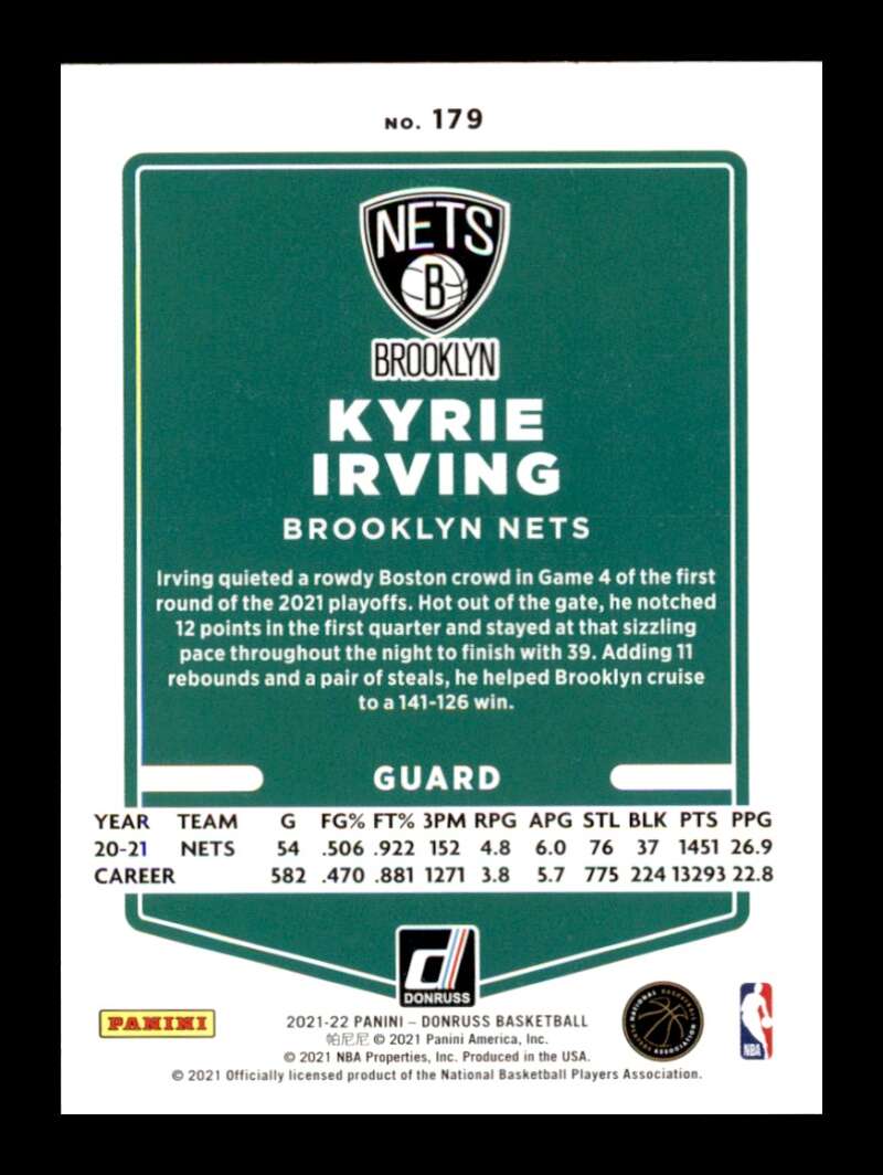 Load image into Gallery viewer, 2021-22 Donruss Orange Laser Kyrie Irving #179 Parallel SP Image 2
