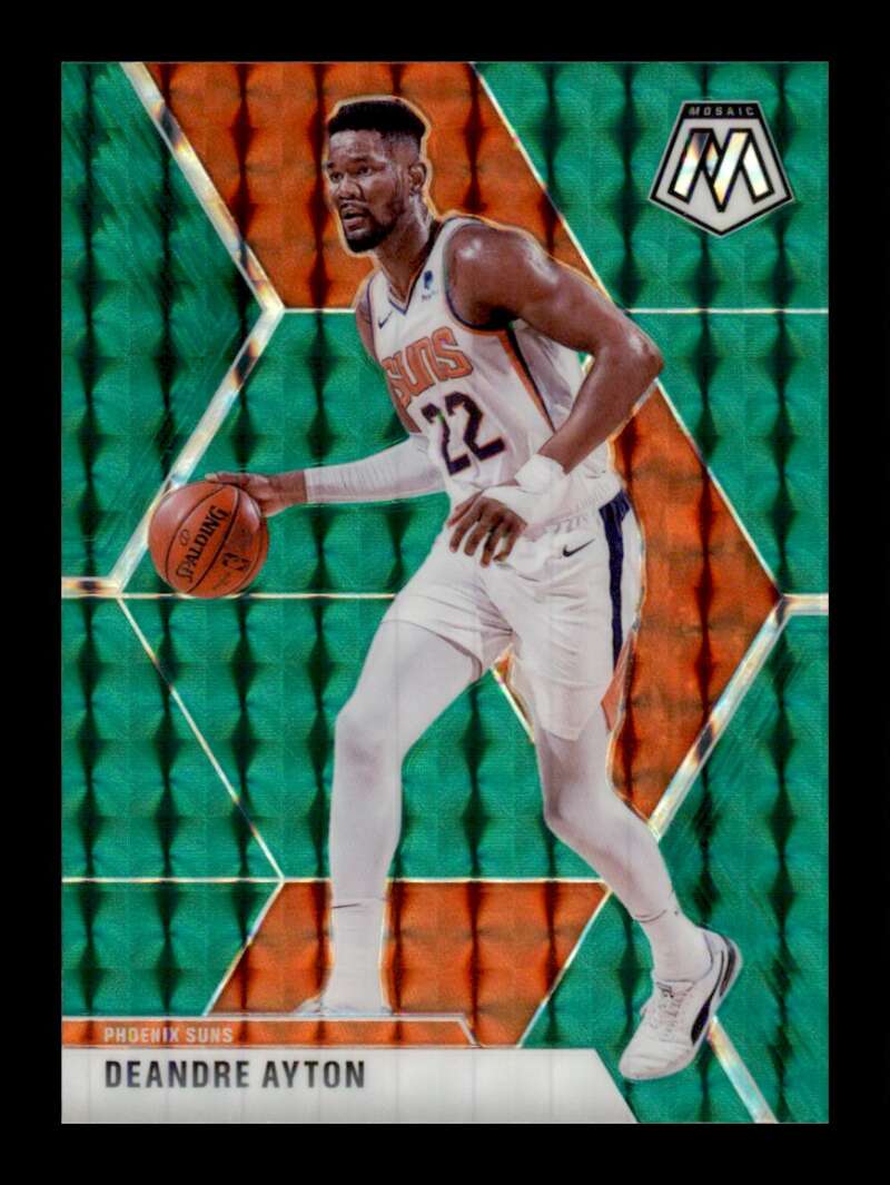 Load image into Gallery viewer, 2019-20 Panini Mosaic Green Mosaic Prizm Deandre Ayton #138 Parallel SP Image 1

