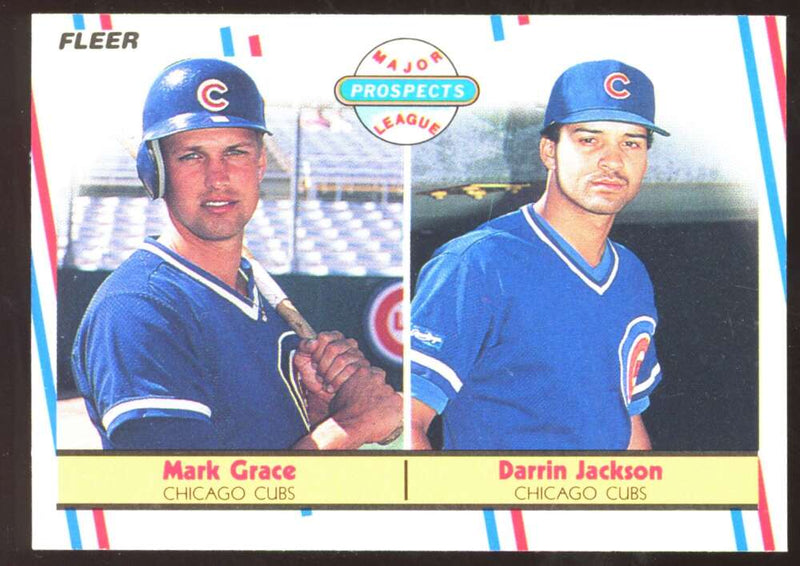 Load image into Gallery viewer, 1988 Fleer Mark Grace #641 Rookie RC Image 1
