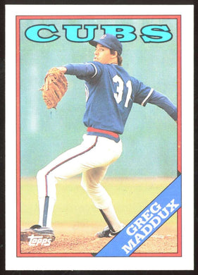 1988 Topps Greg Maddux 