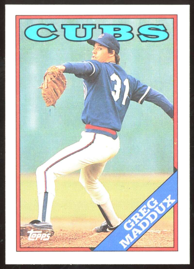 Load image into Gallery viewer, 1988 Topps Greg Maddux #361 2nd Year Set Break Image 1
