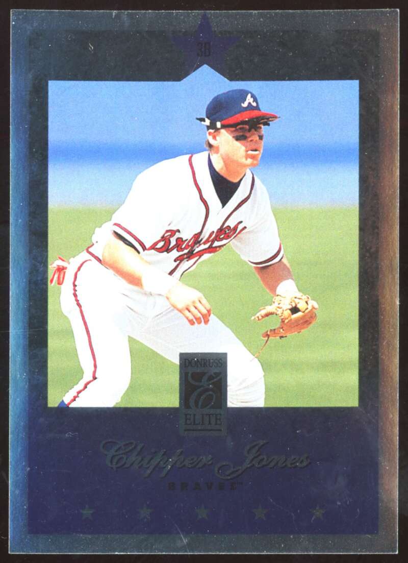 Load image into Gallery viewer, 1997 Donruss Elite Chipper Jones #8 Image 1
