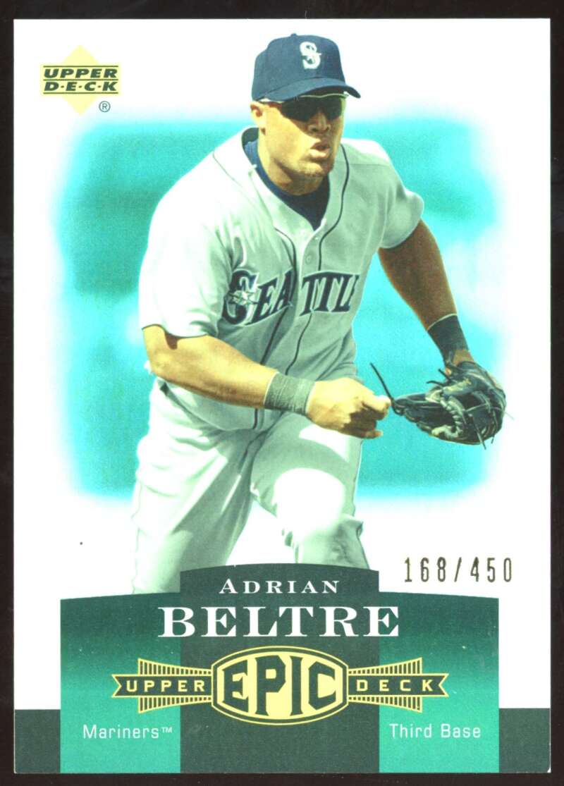 Load image into Gallery viewer, 2006 Upper Deck Epic Adrian Beltre #219 /450 Image 1
