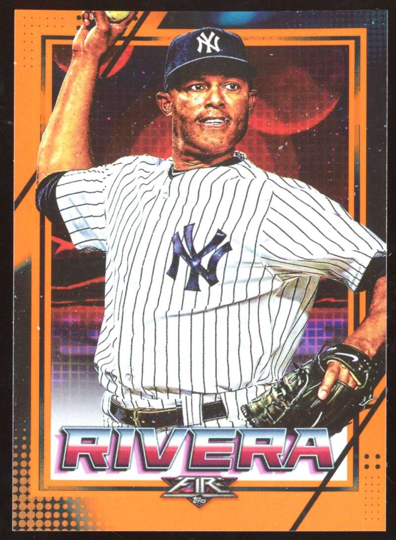 Load image into Gallery viewer, 2020 Topps Fire Orange Mariano Rivera #93 /299 Image 1
