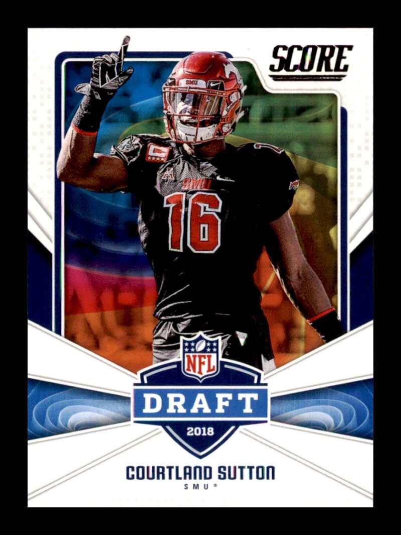 Load image into Gallery viewer, 2018 Panini Score Courtland Sutton #22 Rookie RC Image 1
