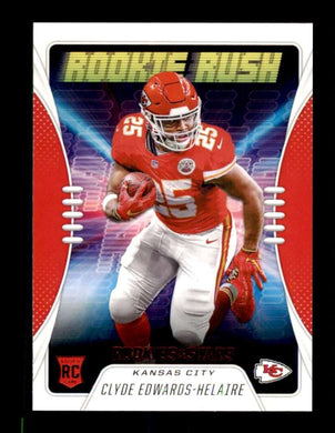 2020 Panini Rookies and Stars Rookie Rush Clyde Edwards-Helaire 