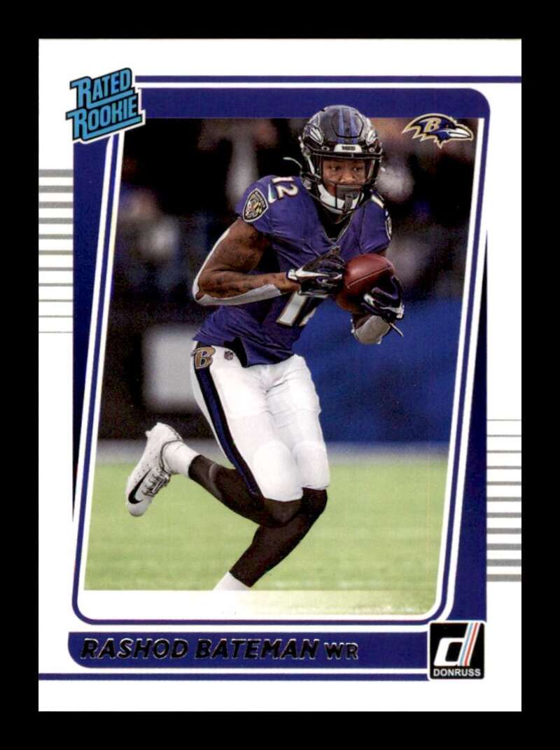 Load image into Gallery viewer, 2021 Donruss Rashod Bateman #265 Rookie RC Image 1
