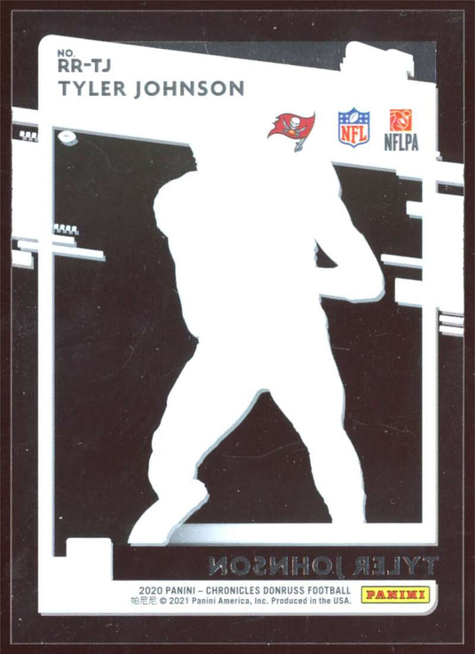 2020 Panini Clearly Donruss Rated Rookies Tyler Johnson 