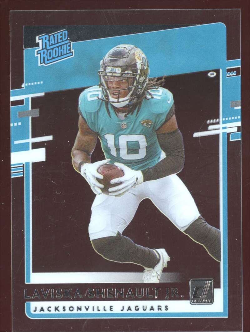 Load image into Gallery viewer, 2020 Panini Clearly Donruss Rated Rookie Laviska Shenault Jr #RR-LS Rookie RC  Image 1
