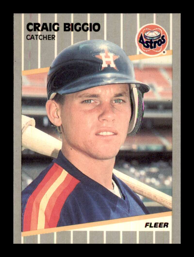 Load image into Gallery viewer, 1989 Fleer Craig Biggio #353 Rookie RC Image 1
