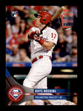 2018 Topps National Baseball Card Day Rhys Hoskins 