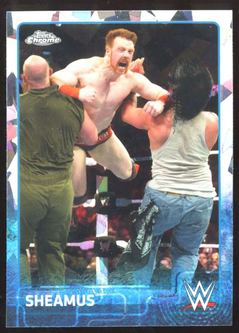 Load image into Gallery viewer, 2015 Topps Chrome WWE Atomic Refractor Sheamus #64 Image 1
