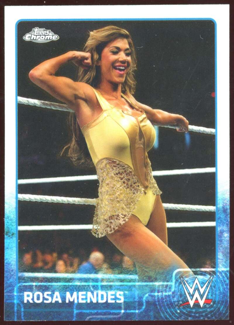 Load image into Gallery viewer, 2015 Topps Chrome WWE Refractor Rosa Mendes #60 Image 1
