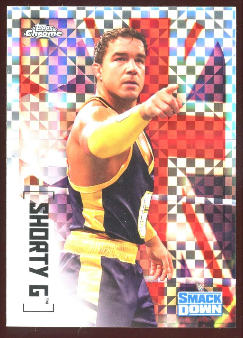 Load image into Gallery viewer, 2020 Topps Chrome WWE X-Fractor Shorty G #61 Image 1
