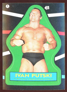 1985 Topps WWF Sticker Ivan Putski 