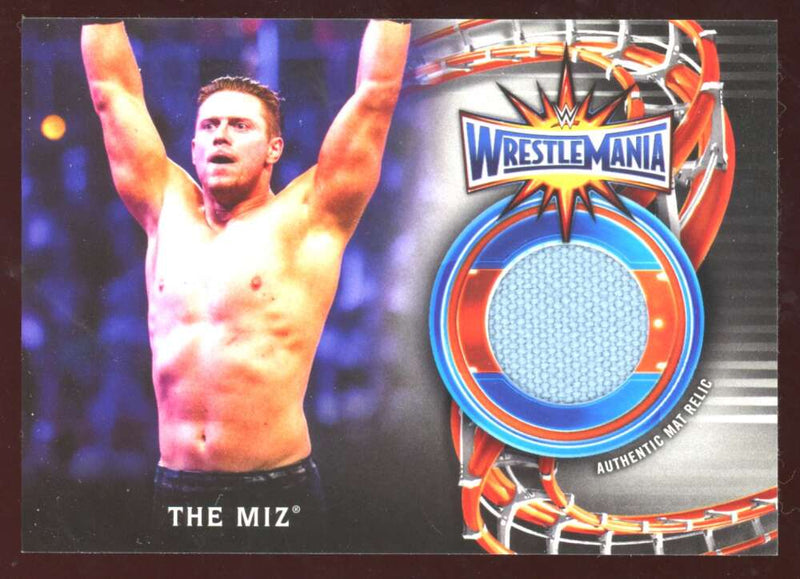Load image into Gallery viewer, 2018 Topps WWE Road to Wrestlemania 33 Mat Relic The Miz #WM-TM /199 Image 1
