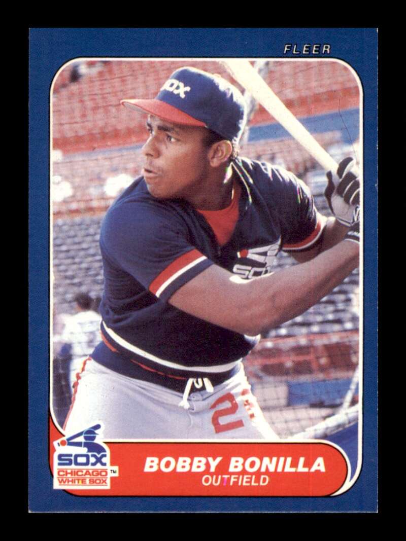 Load image into Gallery viewer, 1986 Fleer Update Bobby Bonilla #U-15 Rookie RC Chicago White Sox Image 1
