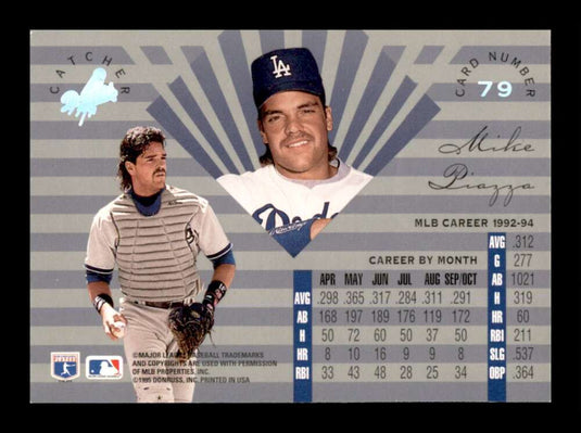 1995 Leaf Limited Mike Piazza 