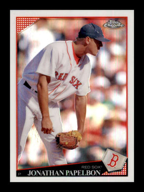 2009 Topps Chrome Jonathan Papelbon 