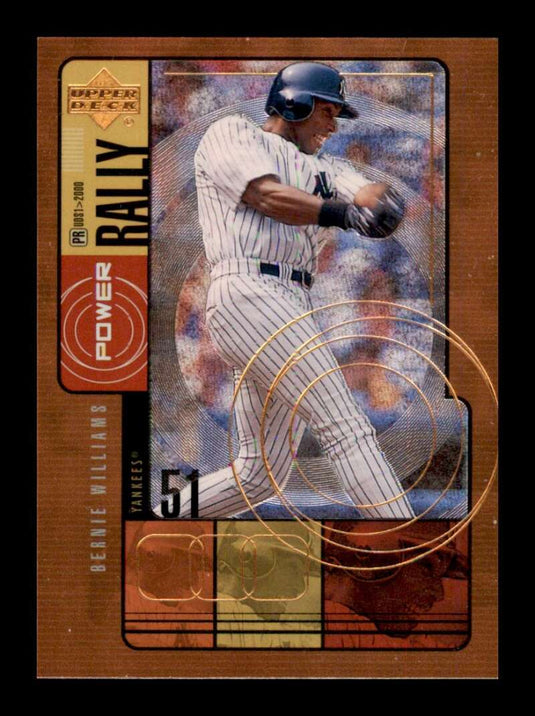 2000 Upper Deck Power Rally Bernie Williams 