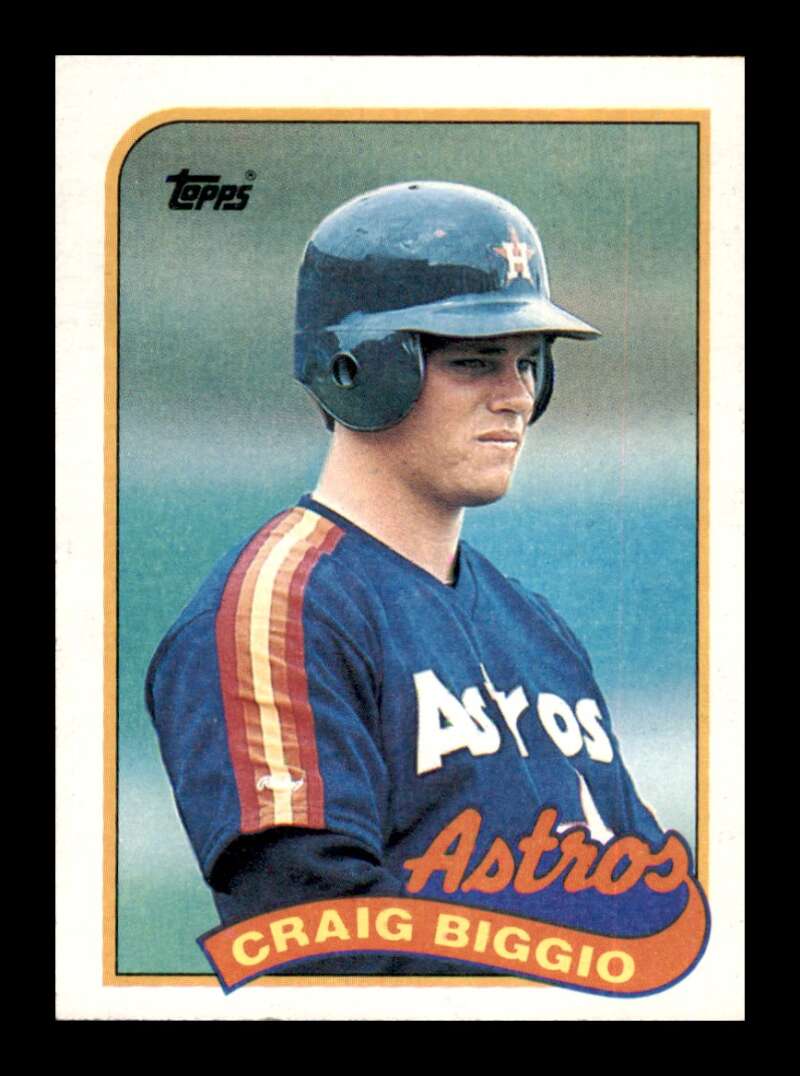 Load image into Gallery viewer, 1989 Topps Craig Biggio #49 Rookie RC Houston Astros Image 1
